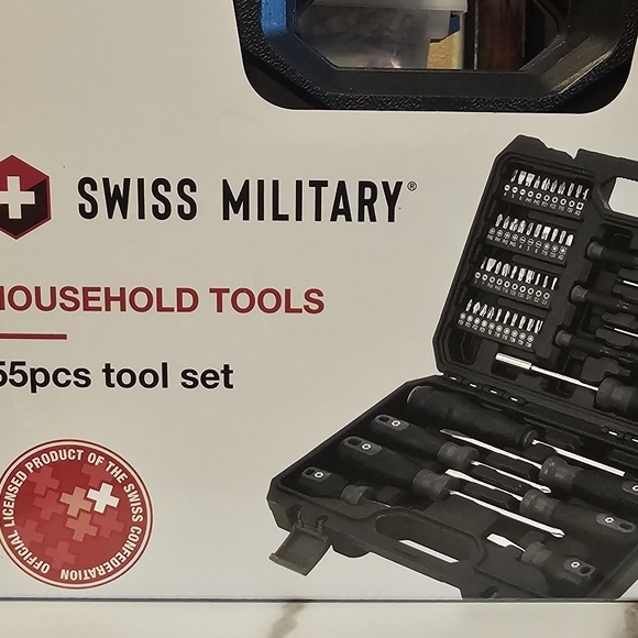Swiss Military 55 piece Tool Set - Picture 1 of 4